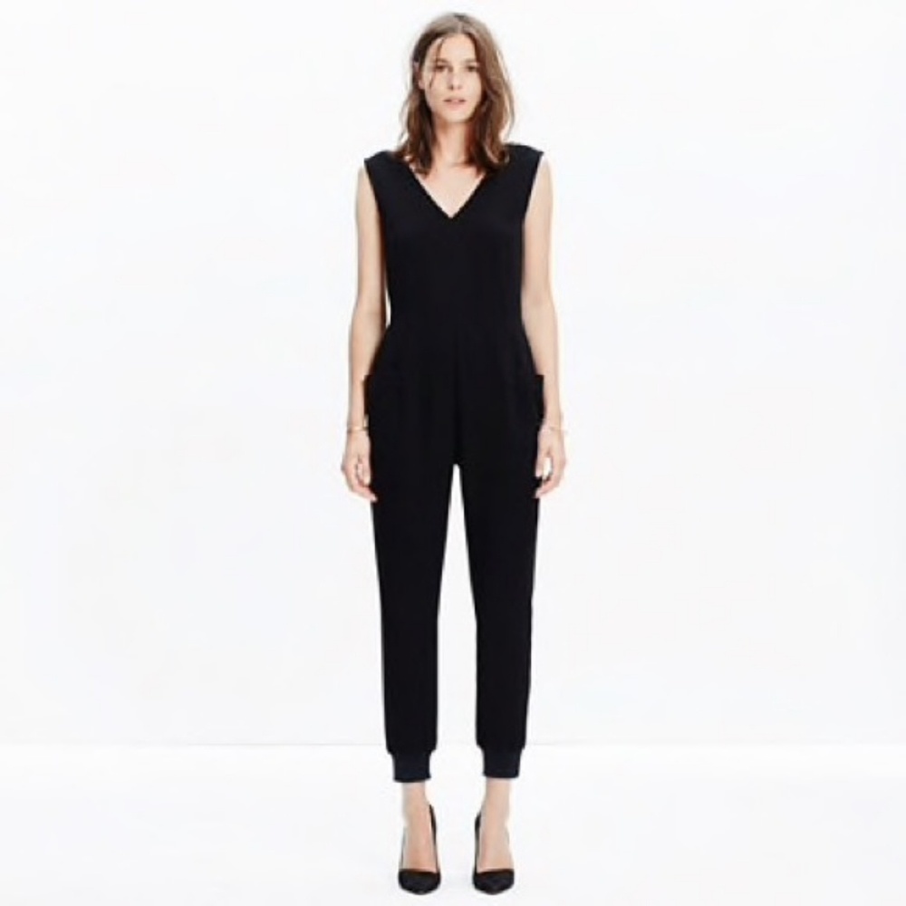 Madewell Kent Sleeveless Jumpsuit